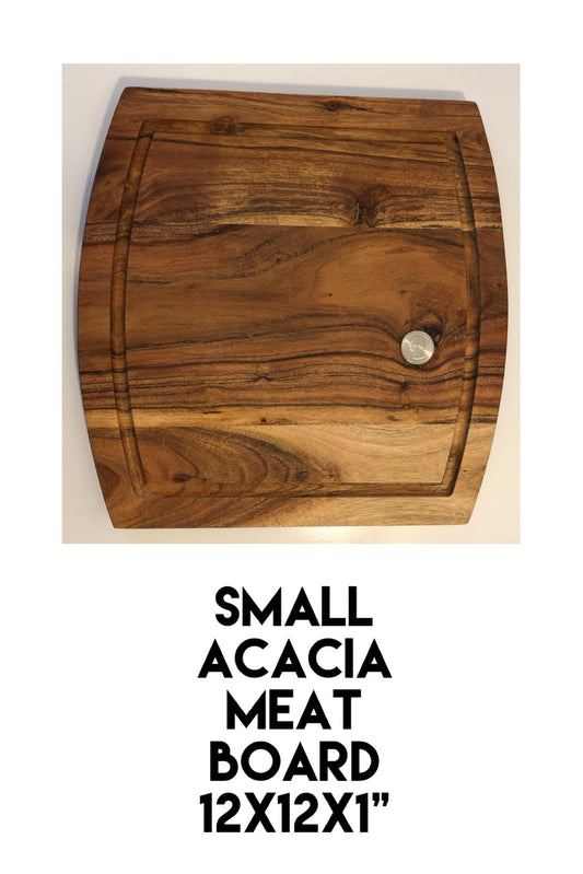 Single Small Acacia Meat Board - Pennsylvania
